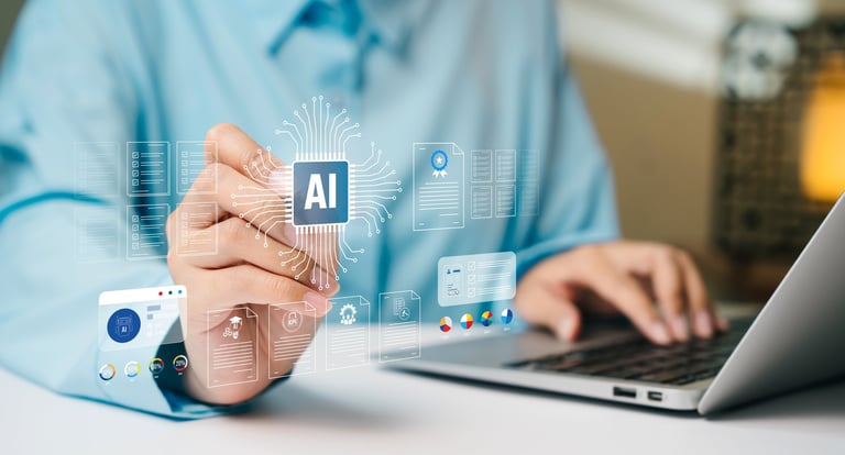 AI and robotics technology for business automation